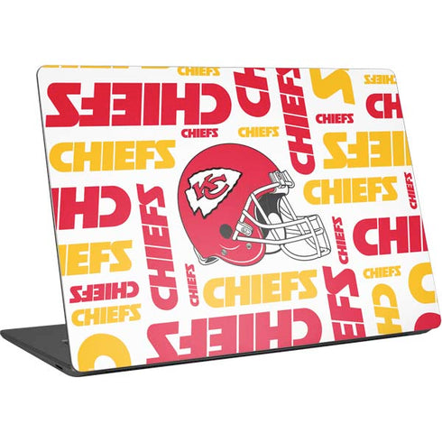 NFL Kansas City Chiefs White Blast Surface Laptop 4 15in Skin