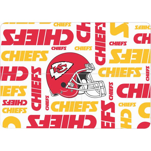 NFL Kansas City Chiefs White Blast Surface Laptop Studio Skin