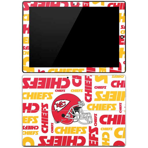 NFL Kansas City Chiefs White Blast Surface Pro 3 Skin