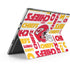 NFL Kansas City Chiefs White Blast Surface Pro 8 Skin