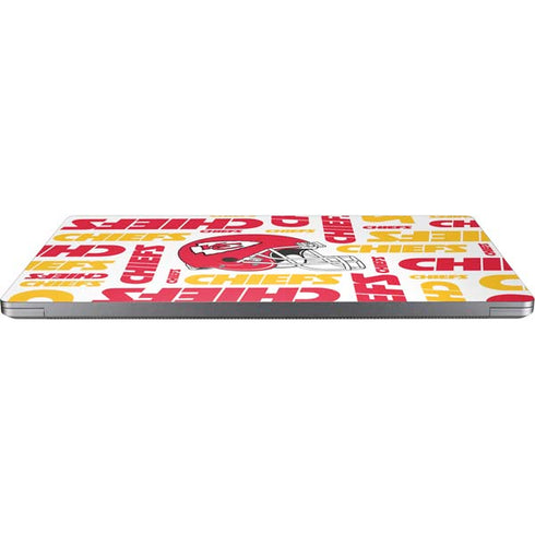 NFL Kansas City Chiefs White Blast Universal Laptop 18in (14.6 x 10.6in) Skin