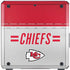 NFL Kansas City Chiefs White Striped Cooler Master MasterBox Q300L Mini Tower Skin