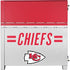 NFL Kansas City Chiefs White Striped Corsair 4000D Tempered Glass Mid-Tower ATX Case Skin