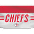 NFL Kansas City Chiefs White Striped Dell Vostro Skin