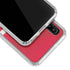 NFL Kansas City Chiefs White Striped Galaxy A30 Clear Case