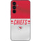 NFL Kansas City Chiefs White Striped Galaxy A54 5G Skin