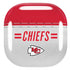 NFL Kansas City Chiefs White Striped Galaxy Buds Pro Skin