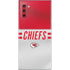 NFL Kansas City Chiefs White Striped Galaxy Note 10 Skin