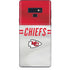 NFL Kansas City Chiefs White Striped Galaxy Note 9 Skin
