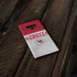 NFL Kansas City Chiefs White Striped Galaxy Note 9 Skin