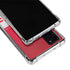 NFL Kansas City Chiefs White Striped Galaxy Note20 5G Clear Case