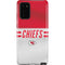 NFL Kansas City Chiefs White Striped Galaxy Note20 5G Pro Case