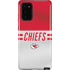 NFL Kansas City Chiefs White Striped Galaxy Note20 5G Pro Case