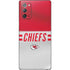NFL Kansas City Chiefs White Striped Galaxy Note20 5G Skin