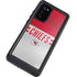 NFL Kansas City Chiefs White Striped Galaxy Note20 5G Waterproof Case
