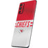 NFL Kansas City Chiefs White Striped Galaxy S20 Fan Edition Skin