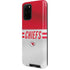 NFL Kansas City Chiefs White Striped Galaxy S20 Plus Pro Case
