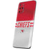 NFL Kansas City Chiefs White Striped Galaxy S20 Plus Skin