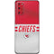 NFL Kansas City Chiefs White Striped Galaxy S20 Skin
