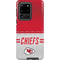 NFL Kansas City Chiefs White Striped Galaxy S20 Ultra 5G Pro Case