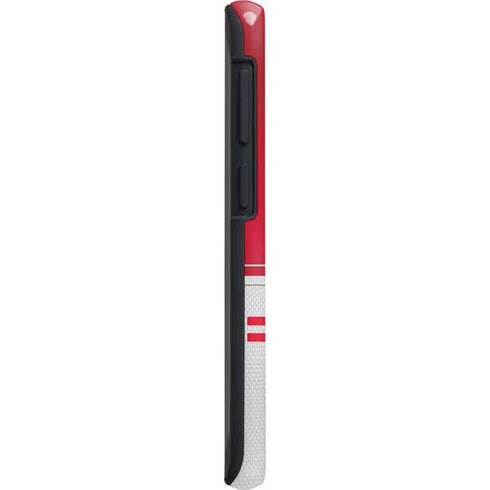 NFL Kansas City Chiefs White Striped Galaxy S20 Ultra 5G Pro Case