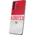 NFL Kansas City Chiefs White Striped Galaxy S21 Plus 5G Skin