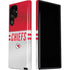 NFL Kansas City Chiefs White Striped Galaxy S22 Ultra Pro Case