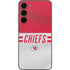 NFL Kansas City Chiefs White Striped Galaxy S23 Plus Skin
