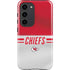 NFL Kansas City Chiefs White Striped Galaxy S23 Pro Case