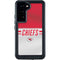 NFL Kansas City Chiefs White Striped Galaxy S23 Waterproof Case