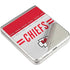 NFL Kansas City Chiefs White Striped Galaxy Z Flip3 5G Skin