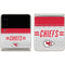 NFL Kansas City Chiefs White Striped Galaxy Z Flip3 5G Skin