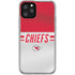 NFL Kansas City Chiefs White Striped iPhone 11 Pro Clear Case