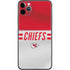 NFL Kansas City Chiefs White Striped iPhone 11 Pro Max Skin