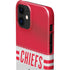 NFL Kansas City Chiefs White Striped iPhone 12 Mini Lite Case