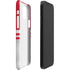 NFL Kansas City Chiefs White Striped iPhone 12 Mini Lite Case