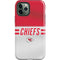 NFL Kansas City Chiefs White Striped iPhone 12 Pro Impact Case