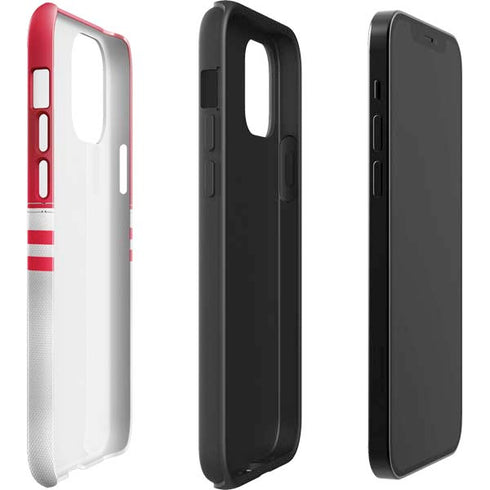 NFL Kansas City Chiefs White Striped iPhone 12 Pro Max Impact Case