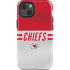 NFL Kansas City Chiefs White Striped iPhone 13 Impact Case