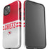 NFL Kansas City Chiefs White Striped iPhone 13 Impact Case