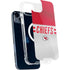 NFL Kansas City Chiefs White Striped iPhone 13 MagSafe Case