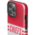 NFL Kansas City Chiefs White Striped iPhone 13 Pro Max Impact Case