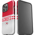 NFL Kansas City Chiefs White Striped iPhone 13 Pro Max Impact Case
