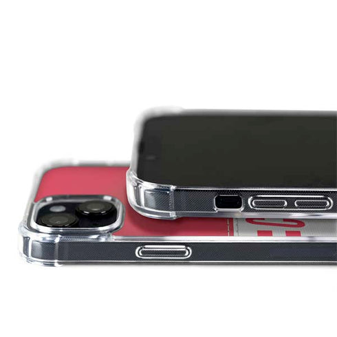 NFL Kansas City Chiefs White Striped iPhone 15 MagSafe Case