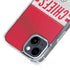 NFL Kansas City Chiefs White Striped iPhone 14 Plus MagSafe Case