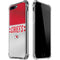 NFL Kansas City Chiefs White Striped iPhone 7/8 Plus Clear Case