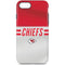 NFL Kansas City Chiefs White Striped iPhone 7 Pro Case
