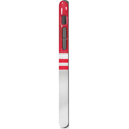 NFL Kansas City Chiefs White Striped iPhone 7 Pro Case