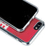 NFL Kansas City Chiefs White Striped iPhone SE (2nd & 3rd Gen) Clear Case