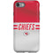 NFL Kansas City Chiefs White Striped iPhone SE (2nd & 3rd Gen) Pro Case